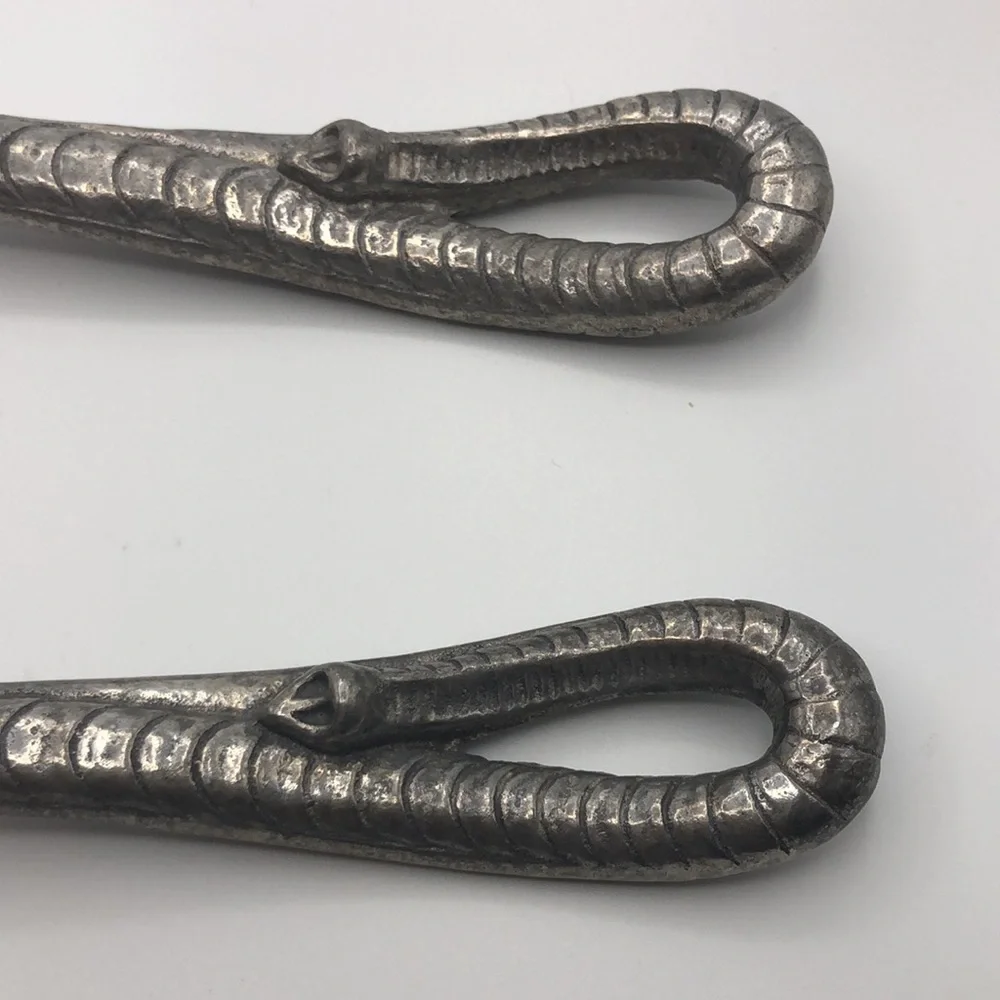 ARTHUR COURT ELEPHANT SALAD SERVER SET FORK SPOON